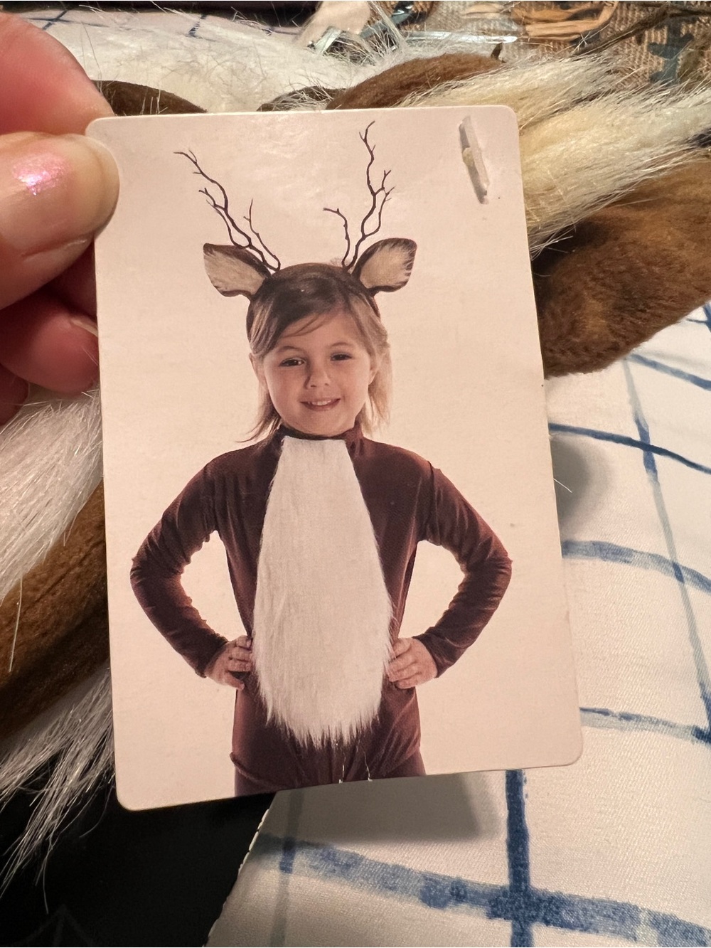 Kids Brown and White Deer Costume accessories Halloween